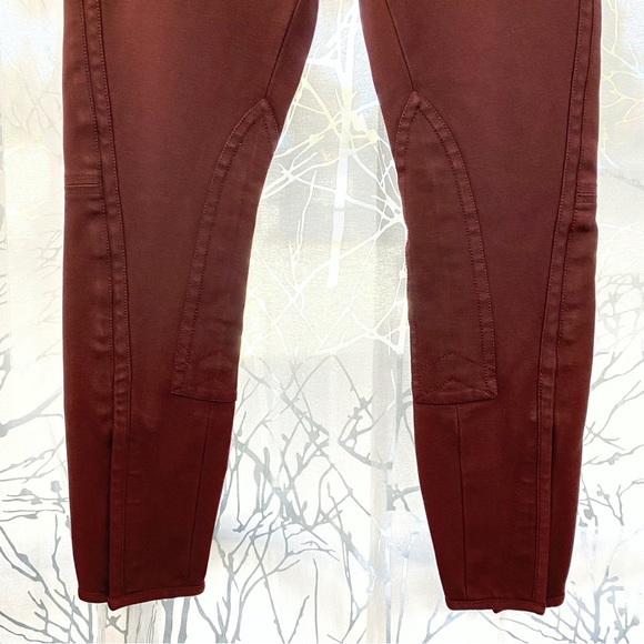 3.1 Phillip Lim Jodhpur BROWN ankle zipper zip skinny leg stretch pants leggings - Picture 7 of 16